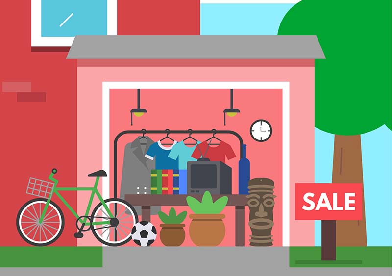 The Newbie S Guide To Yard Sales Maple Leaf Self Storage